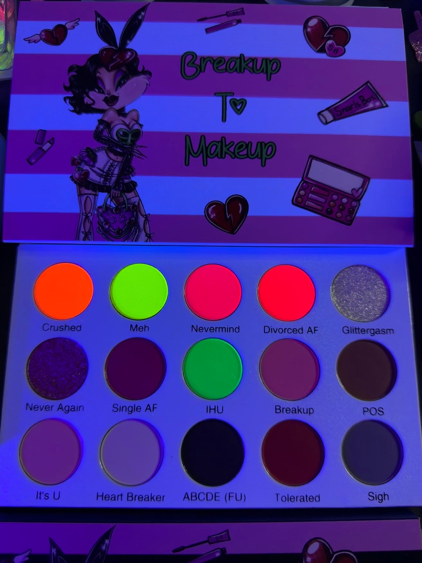 Love Bunny Neon UV reactive Bundle