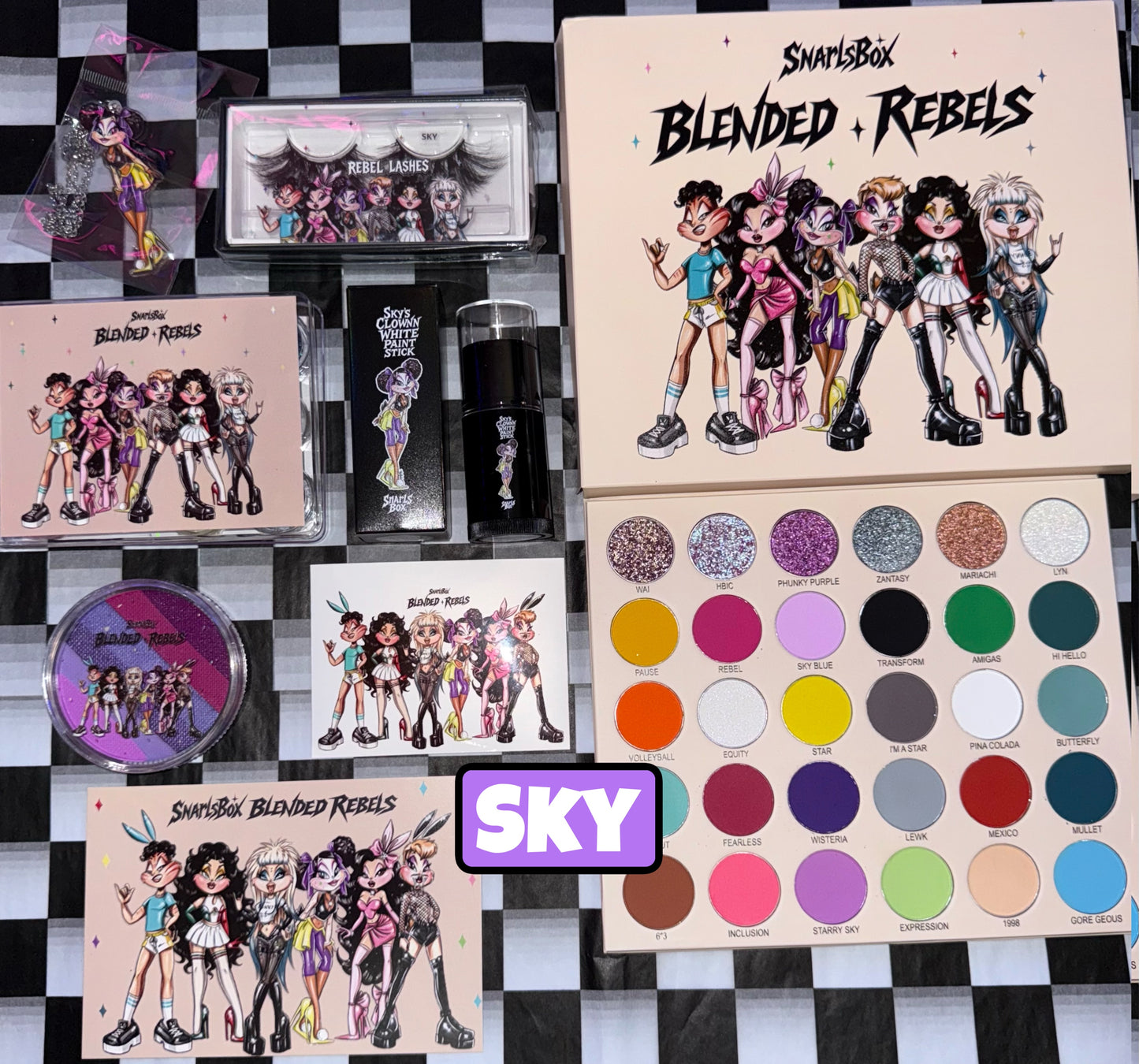 Blended Rebels Makeup Collections