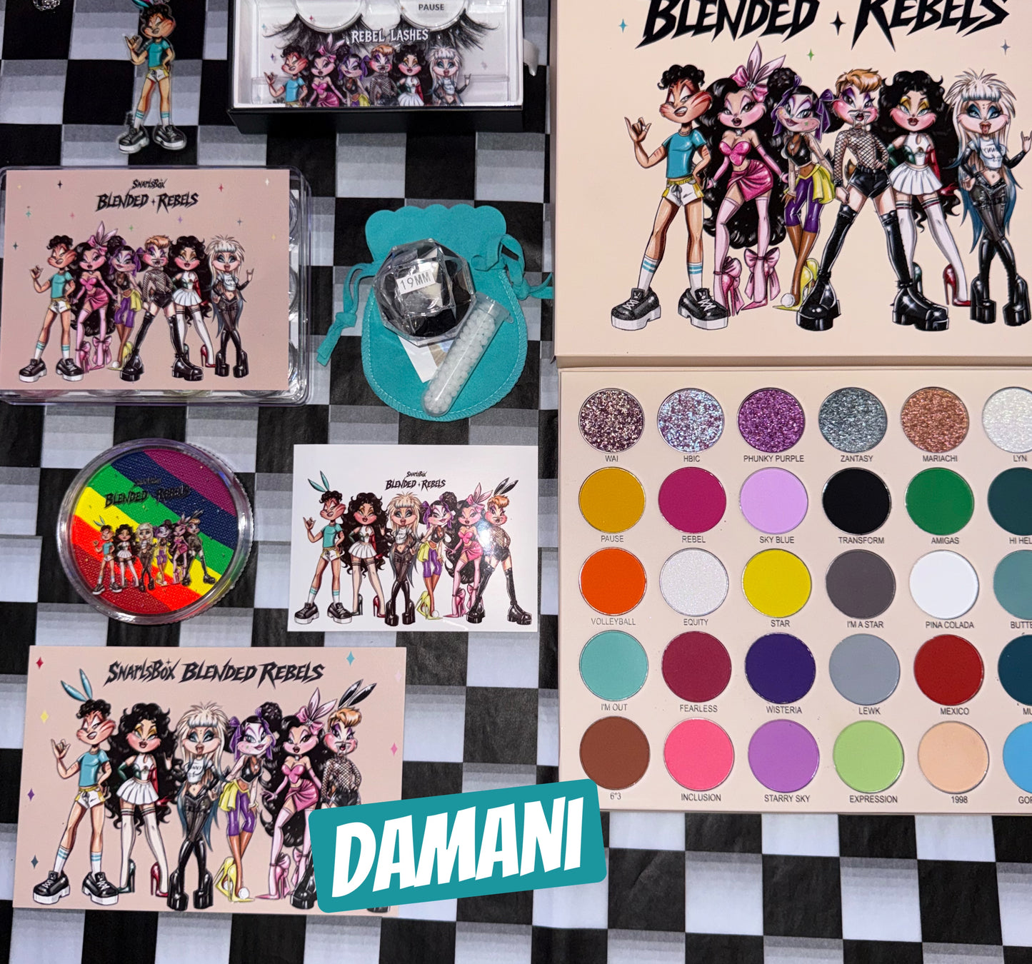 Blended Rebels Makeup Collections