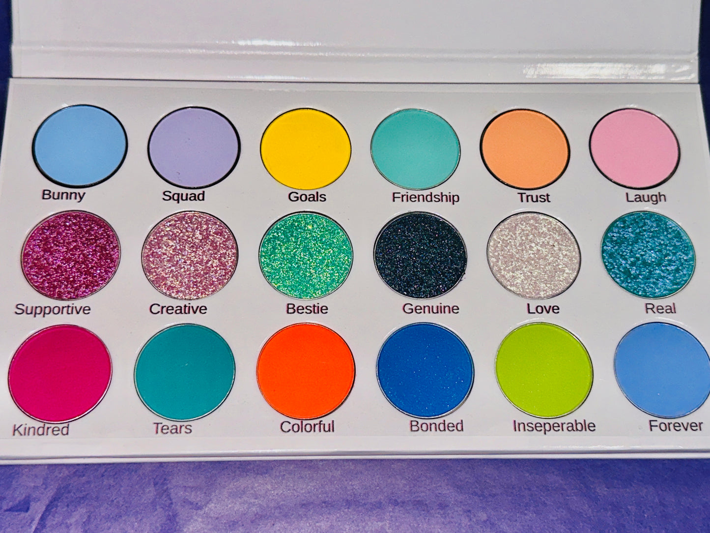 Bunny Squad Duochrome Matte Eyeshadow Palette