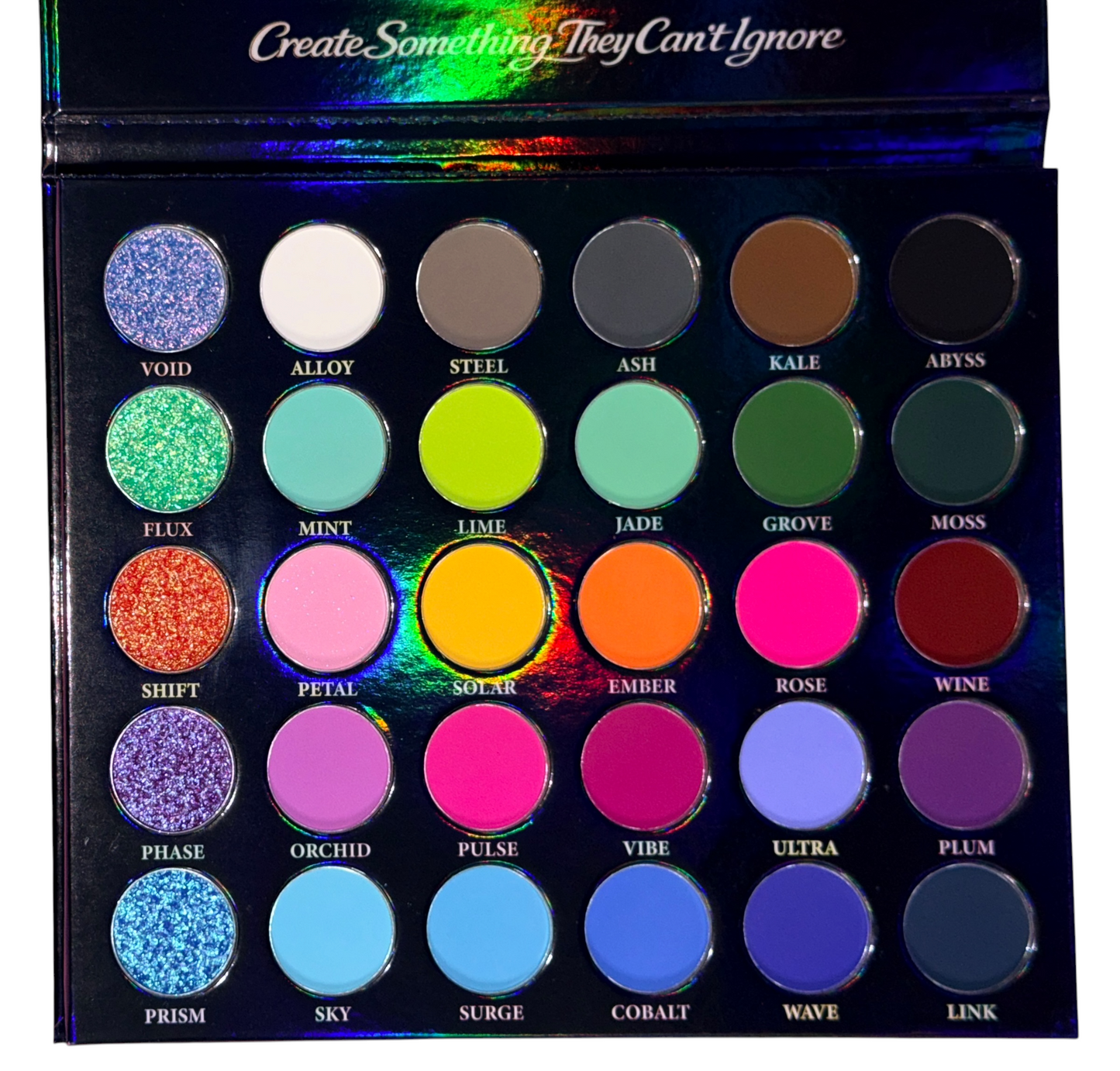 Vivid Spectrum multi chrome & matte 30 pan eyeshadow palette