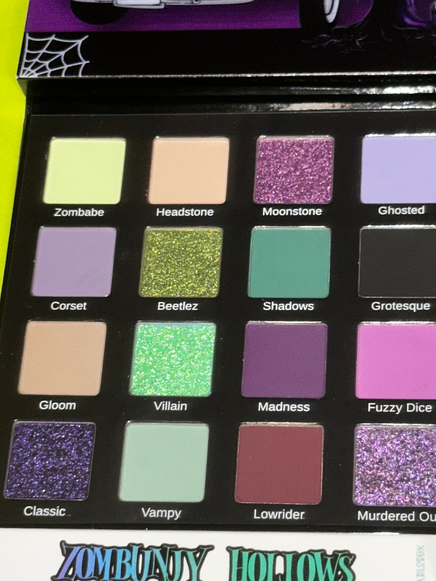 Zombunny Multichrome Matte eyeshadow palette